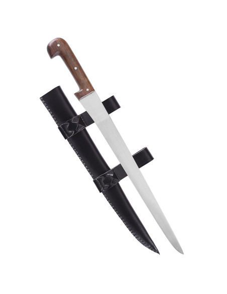 Scalex long avec fourreau en cuir