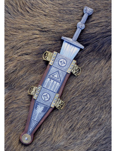 Vindonissa pugio incrusté d'argent 2