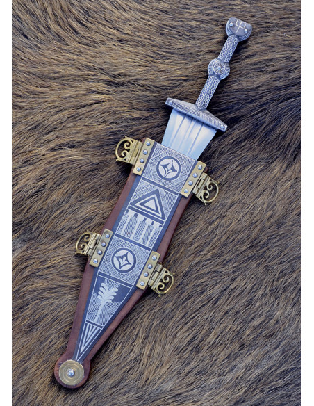 Vindonissa pugio incrusté d'argent