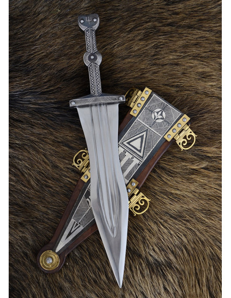 Vindonissa pugio incrusté d'argent