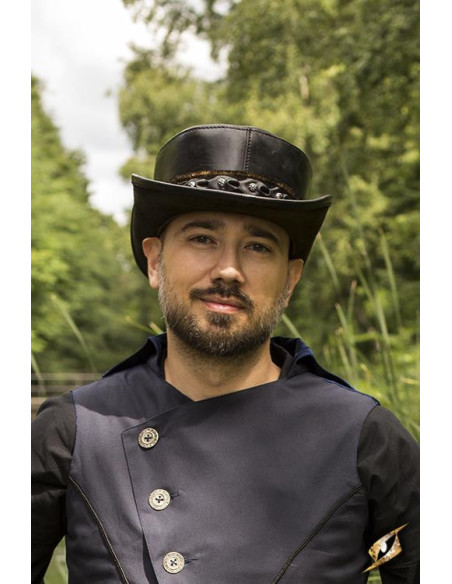 Petit chapeau haut de forme noir