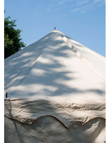 Tente médiévale ronde, 5 mètres....