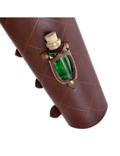 1 bracelet en cuir avec 1 flacon de potion magique 2