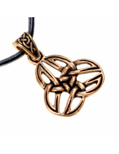 Pendentif spirale celtique Triquetra avec bracelet en... 2