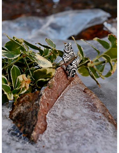 Bague Hedeby Dragon Viking