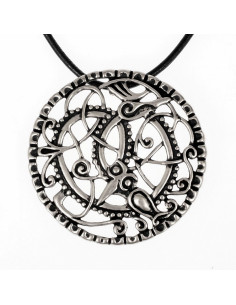 Pendentif Viking Pitney avec motif serpent