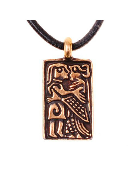 Pendentif couple Guldgubbe...