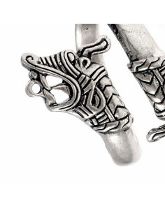 Bague Viking tête de dragon Hedeby 2
