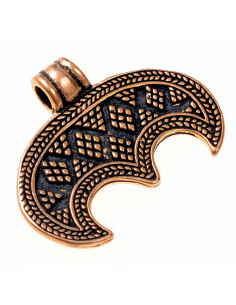 Pendentif Amulette Viking Slavic Lunula Charm 2