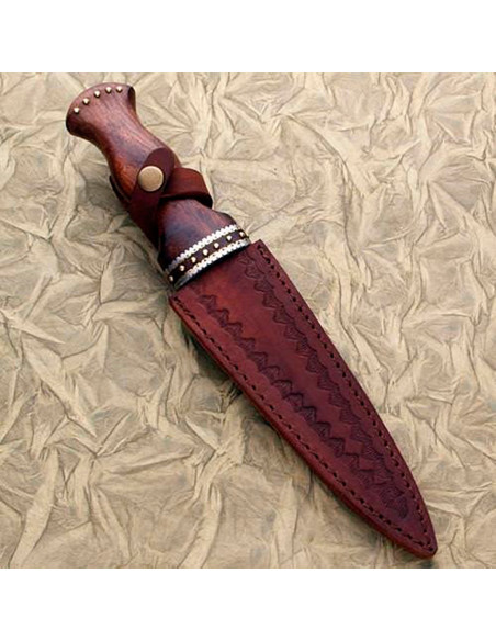 Couteau Ecossais Sgian Dubh lame en...