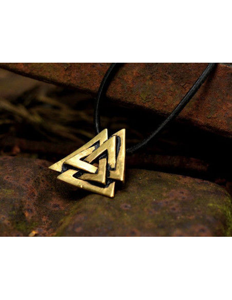 Pendentif Viking Valknut ou Death Knot