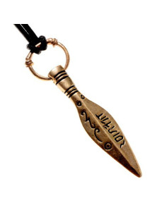 Pendentif ou amulette de lance gothique Kovel
