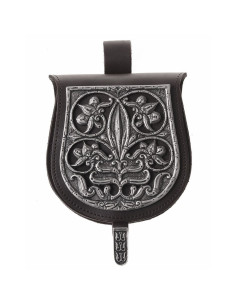 Sac médiéval en cuir modèle Tarsoly Magyar 2