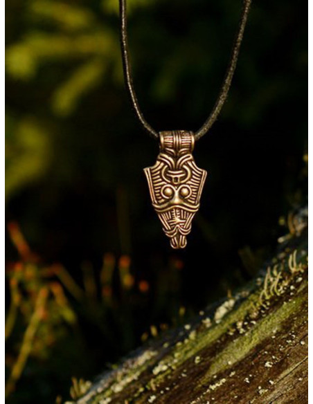 Pendentif masque viking Uppåkra