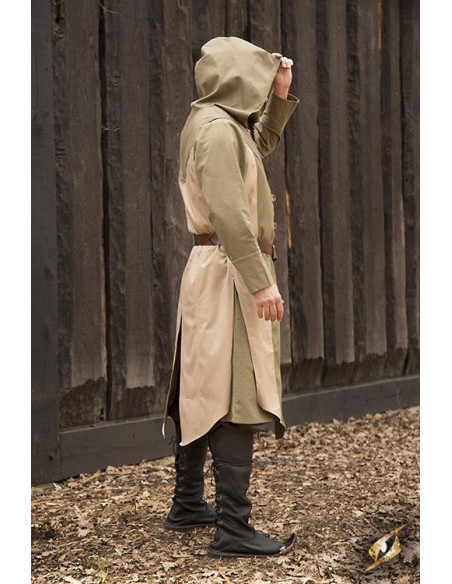 Gilet Altair Bicolore en Beige Désert