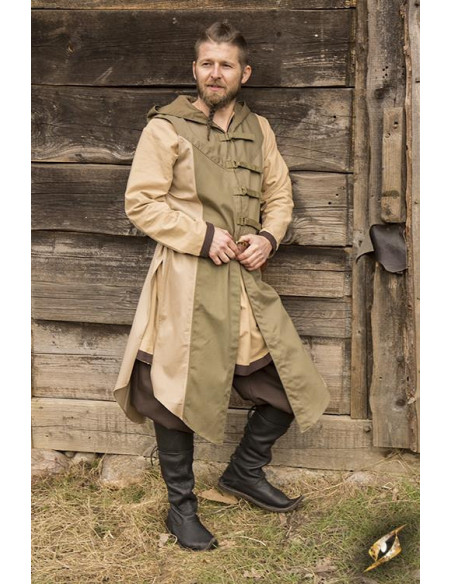 Gilet Altair Bicolore en Beige Désert