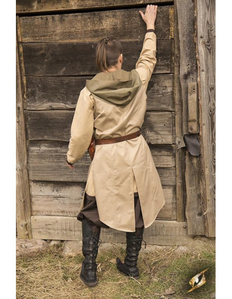 Gilet Altair Bicolore en Beige Désert