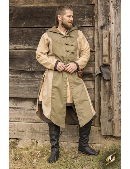 Gilet Altair Bicolore en Beige Désert