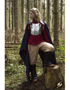 Cape en coton Regulus bleu, taille unique 2