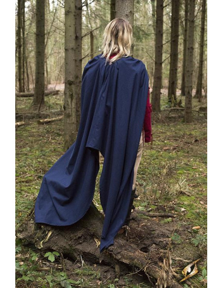 Cape en coton Regulus bleu, taille...