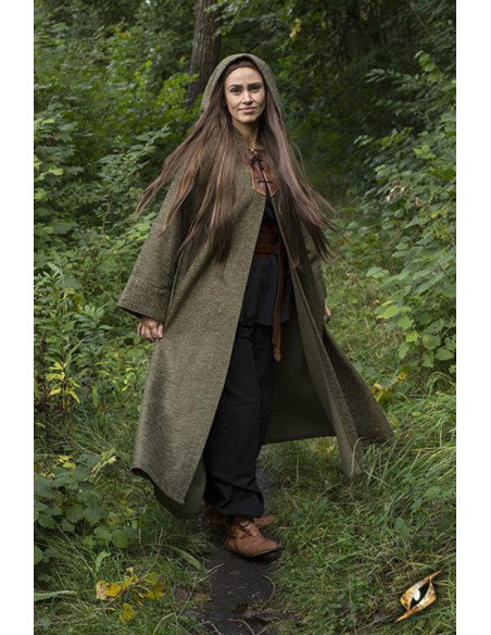 Tunique médiévale Benoît Dryade verte