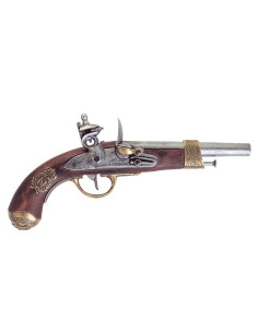 Pistolet Napoléon fabriqué par Gribeauval, 1806