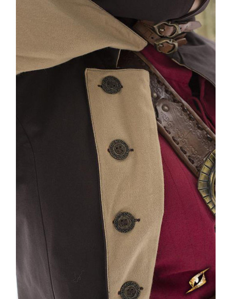 Manteau de chasseur médiéval...