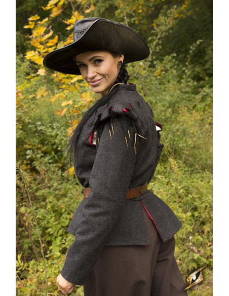 Veste Aramis Renaissance, laine grise