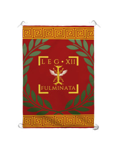 Bannière Legio XII Fulminata (70x100 cms.)