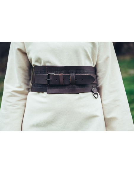 Ceinture en cuir viking Ingrid,...
