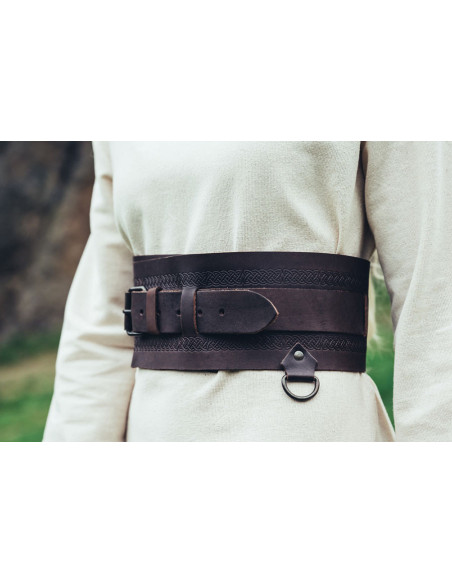 Ceinture en cuir viking Ingrid,...