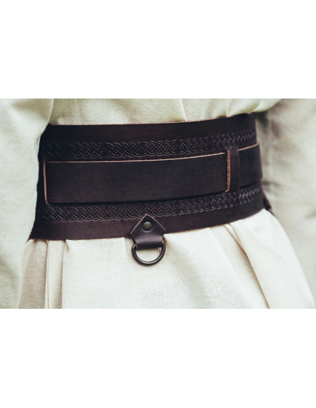 Ceinture en cuir viking Ingrid,...