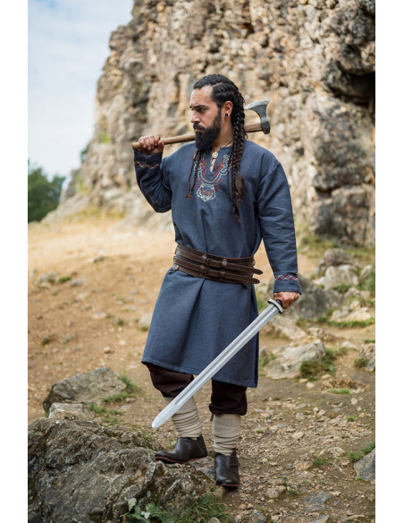Tunique Freki Viking avec broderie...