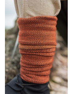 Winingas à torsader Sindri avec motif Épine, couleur orange 2