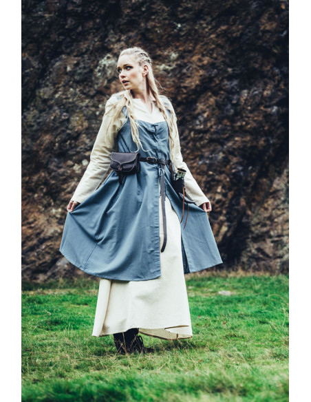 Sac viking en cuir Hulda avec noeud...