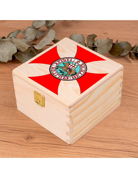 Coffret médiéval Croix des Templiers...