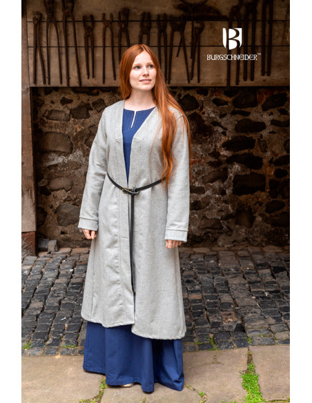 Brial Medieval Aslaug Gris en Laine