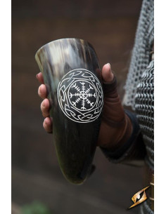 Corne claire-foncée viking par Aegishjalmur