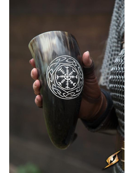 Corne claire-foncée viking par...