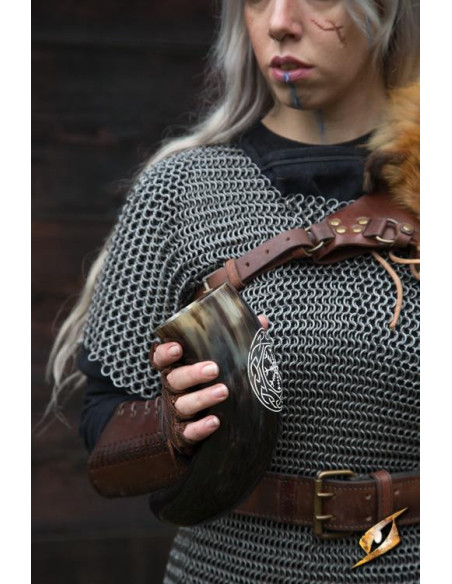 Corne claire-foncée viking par...