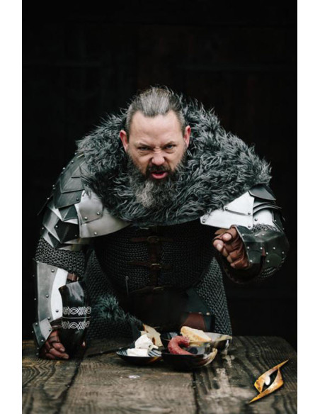 Corne de chef de clan viking,...