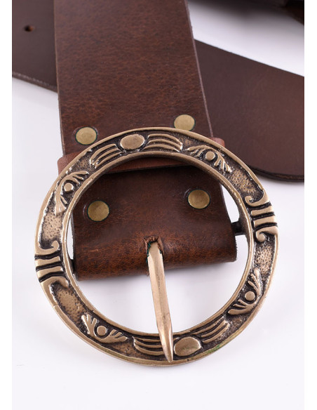 Ceinture en cuir de pirate avec...