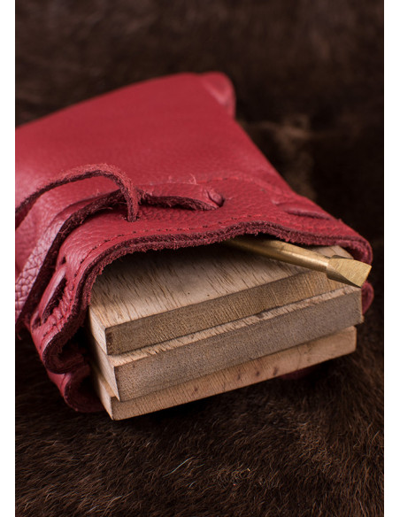 Livre de cire avec crayon en laiton...