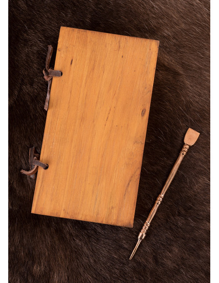 Livre de cire romain avec crayon en...