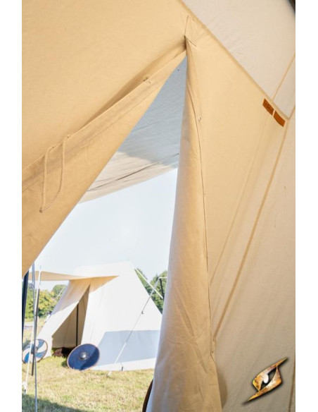 Tente médiévale pour guerriers...