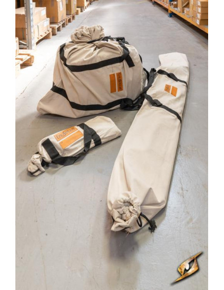 Tente médiévale pour guerriers...