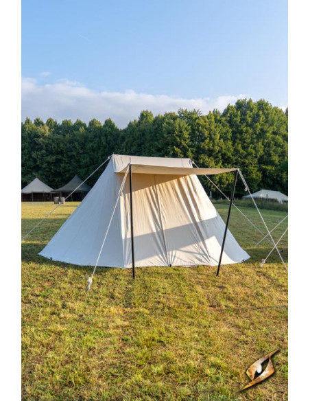 Tente médiévale pour guerriers...