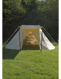 Tente de marché médiévale saxonne, 4 X 2 Mts.