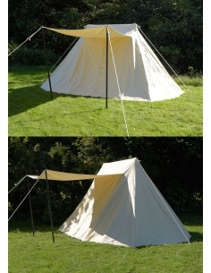 Tente de marché médiévale saxonne, 4 X 2 Mts. 2