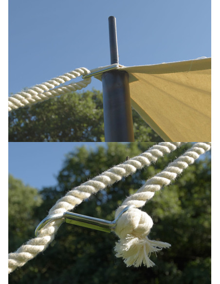 Tente de marché médiévale saxonne, 4...